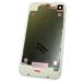 Задняя крышка корпуса iPhone 4 FL Design розовая (рамка белая)