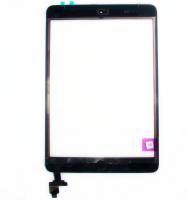 Сенсорный экран iPad Mini черный + шлейф с кнопкой HOME (оригинальные комплектующие)