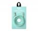 Lightning кабель зарядки и синхронизации Fresh 'N Rebel Fabriq Peppermint (2LCF150PT) для iPhone iPad iPod в нейлоновой оплетке (1500 мм)